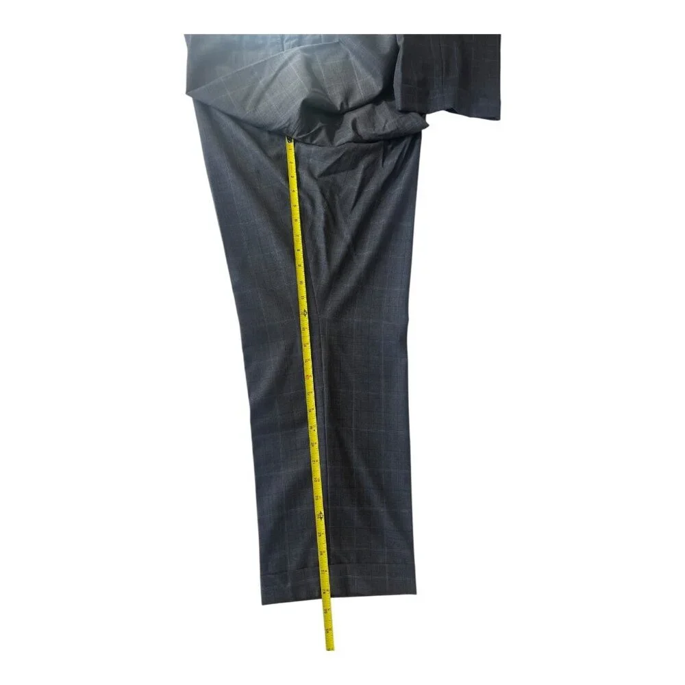 Jack Victor Wool Silk Plead Men's dressy pants size 42R